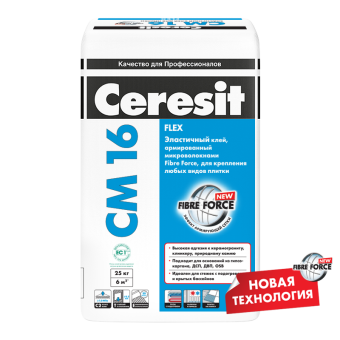 Клей плиточный Церезит Флекс (Ceresit Flex) CM 16 25кг