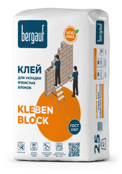Клей для блоков Бергауф Клебен Блок (Bergauf Kleben Block) 25кг
