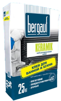 Клей плиточный Бергауф Керамик (Bergauf Keramic) 25кг