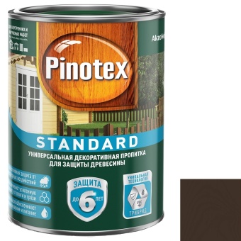 Антисептик Пинотекс Стандарт (Pinotex Standart) палисандр 0,9л